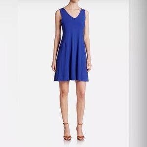 Eileen Fisher Vibrant Blue Mini Dress
